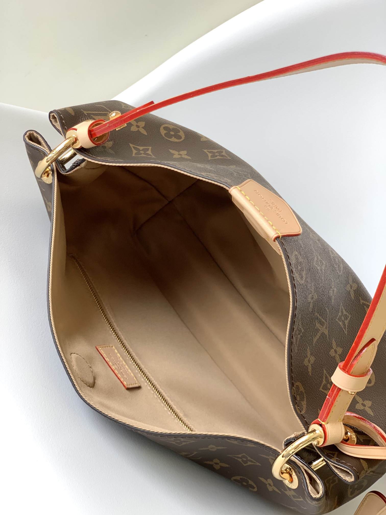 LOUIS VUITTON Graceful PM Hobo Bag Monogram