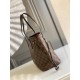 LOUIS VUITTON Neverfull PM Tote Bag Damier Ebène coated canvas