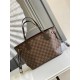 LOUIS VUITTON Neverfull PM Tote Bag Damier Ebène coated canvas