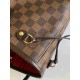 LOUIS VUITTON Neverfull PM Tote Bag Damier Ebène coated canvas