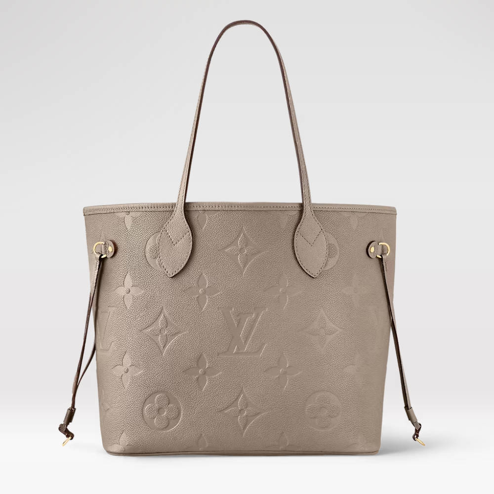 LOUIS VUITTON Neverfull MM Tote Bag  Turtledove Grey