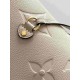 LOUIS VUITTON Neverfull MM Tote Bag Crème Beige