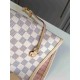 LOUIS VUITTON Neverfull GM Tote Bag Damier Azur coated canvas