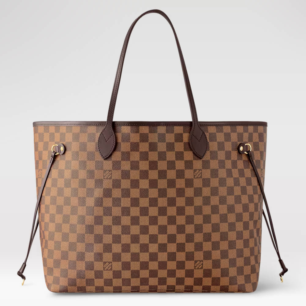 LOUIS VUITTON Neverfull GM Tote Bag Damier Ebene coated canvas