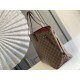 LOUIS VUITTON Neverfull GM Tote Bag Damier Ebene coated canvas