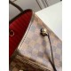 LOUIS VUITTON Neverfull GM Tote Bag Damier Ebene coated canvas