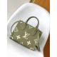 LOUIS VUITTON OnTheGo PM Tote Bag Light Khaki/Cream