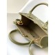 LOUIS VUITTON OnTheGo PM Tote Bag Light Khaki/Cream