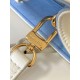 LOUIS VUITTON OnTheGo PM Tote Bag Latte/Candy Blue