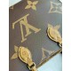 LOUIS VUITTON OnTheGo MM Tote Bag Monogram and Monogram Reverse coated canvas trim 