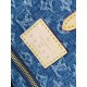 LOUIS VUITTON OnTheGo MM Tote Bag Denim Blue