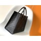 LOUIS VUITTON OnTheGo MM Tote Bag Black