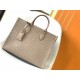 LOUIS VUITTON OnTheGo MM Tote Bag Tourterelle Beige