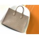 LOUIS VUITTON OnTheGo MM Tote Bag Tourterelle Beige