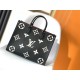 LOUIS VUITTON OnTheGo MM Tote Bag Black/Cream