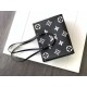 LOUIS VUITTON OnTheGo MM Tote Bag Black/Cream