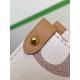 LOUIS VUITTON OnTheGo MM Tote Bag Monogram Dune coated canvas