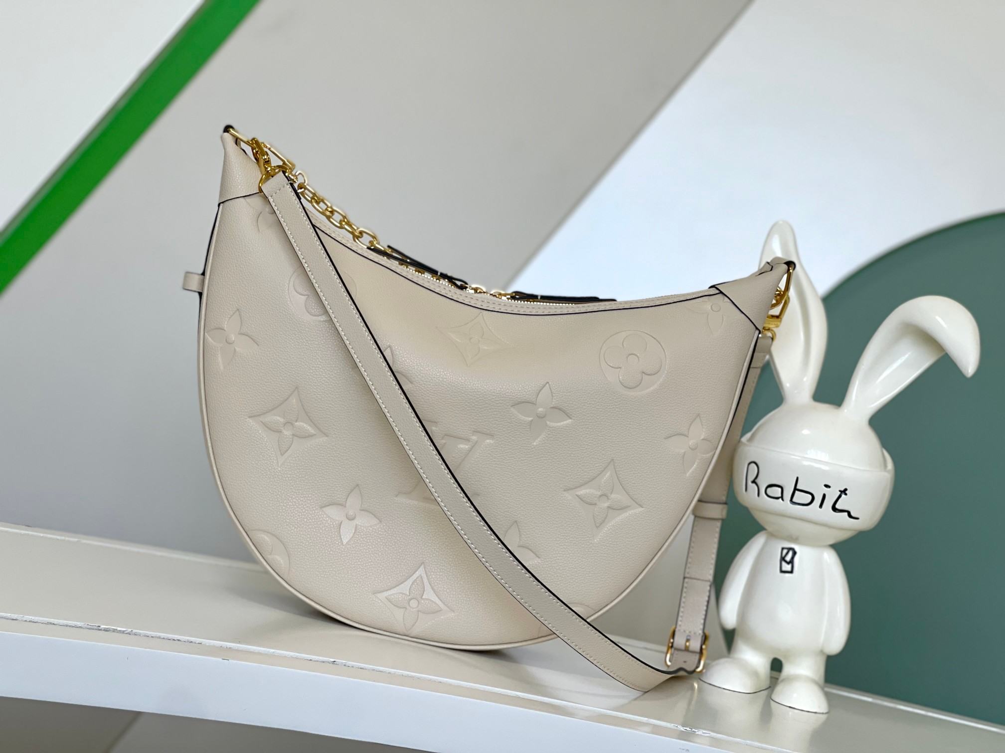 LOUIS VUITTON Loop Hobo Bag  Cream