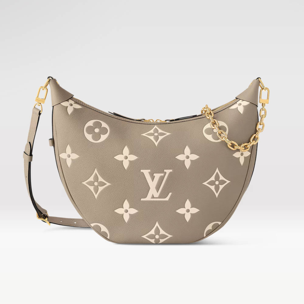 LOUIS VUITTON Loop Hobo Bag  Dove Grey/Cream