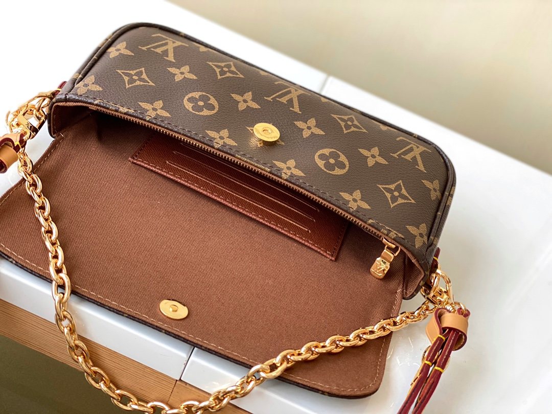 LOUIS VUITTON  Ivy Wallet on Chain Bag Monogram