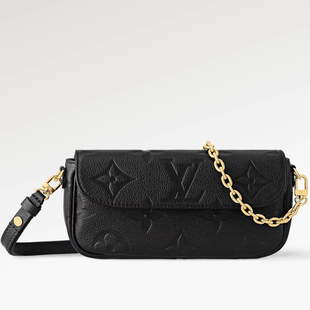 LOUIS VUITTON  Ivy Wallet on Chain Bag Black