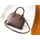 LOUIS VUITTON Alma BB Damier Ebene coated canvas