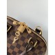 LOUIS VUITTON Alma BB Damier Ebene coated canvas