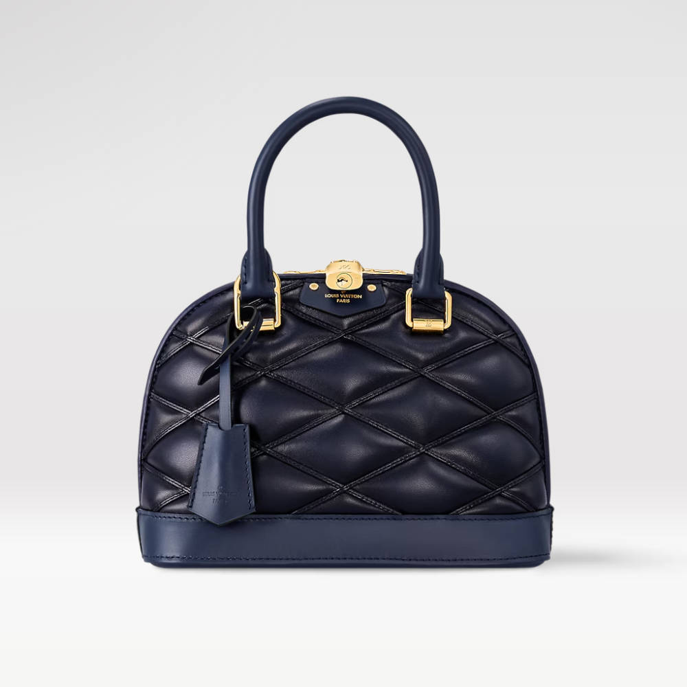 LOUIS VUITTON Alma BB Navy Blue