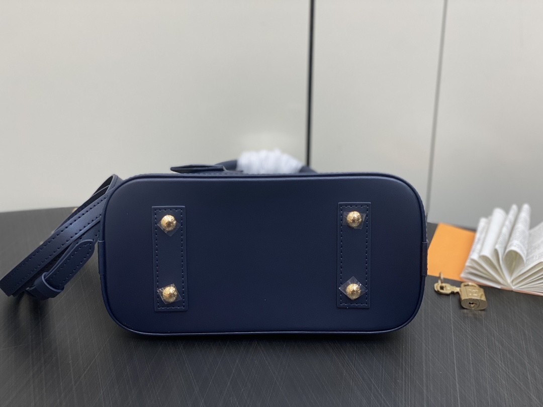 LOUIS VUITTON Alma BB Navy Blue