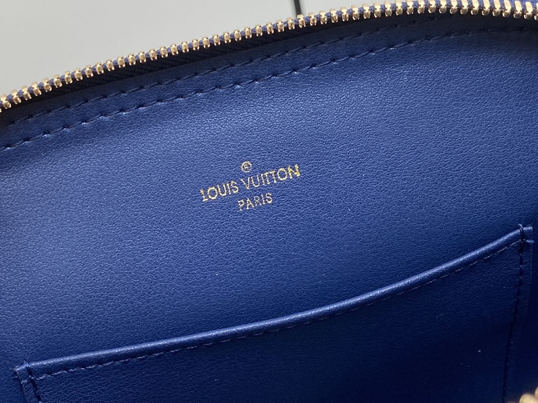 LOUIS VUITTON Alma BB Navy Blue