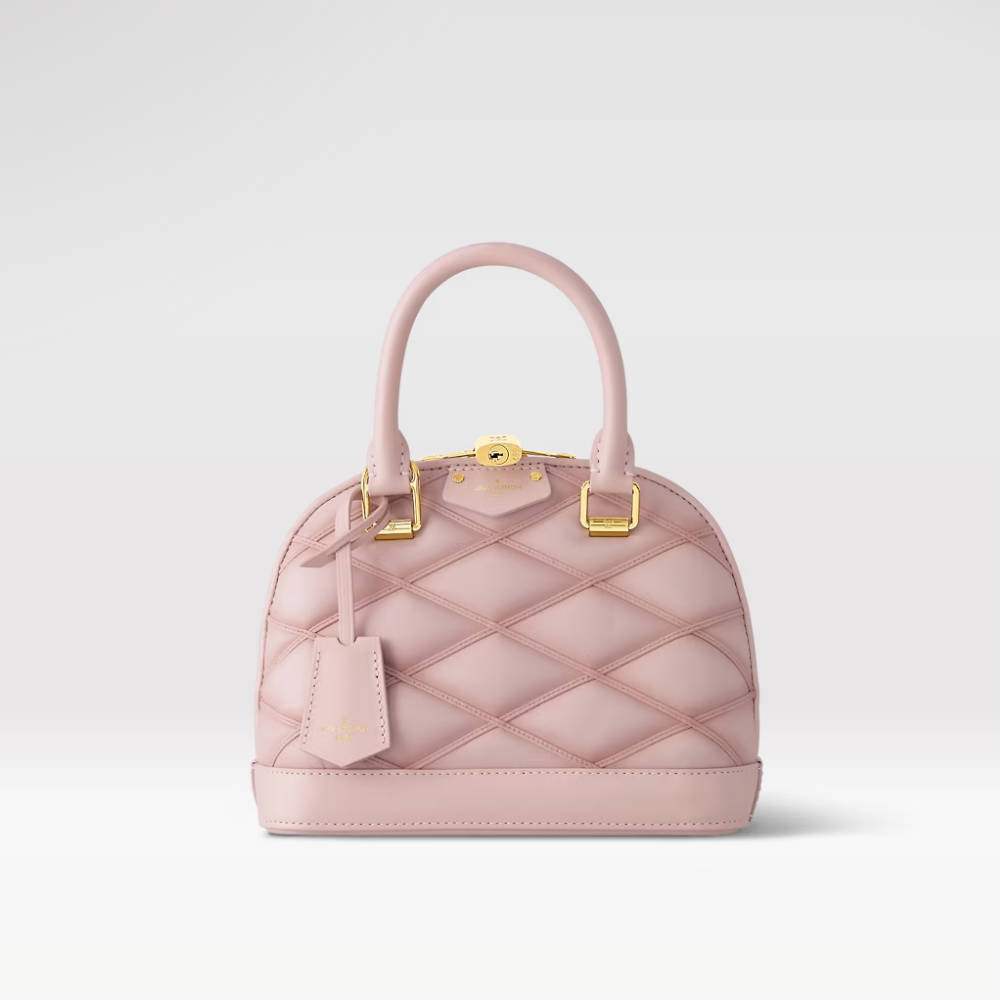 LOUIS VUITTON Alma BB Rosabella Pink