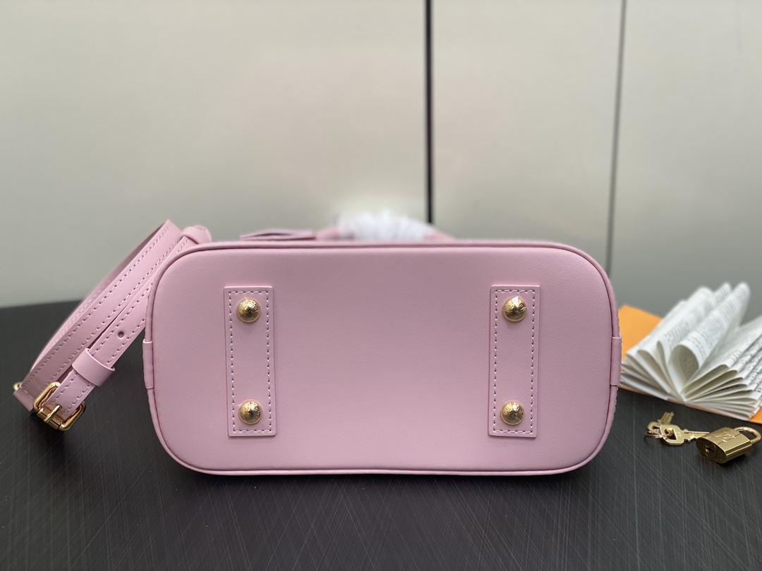 LOUIS VUITTON Alma BB Rosabella Pink