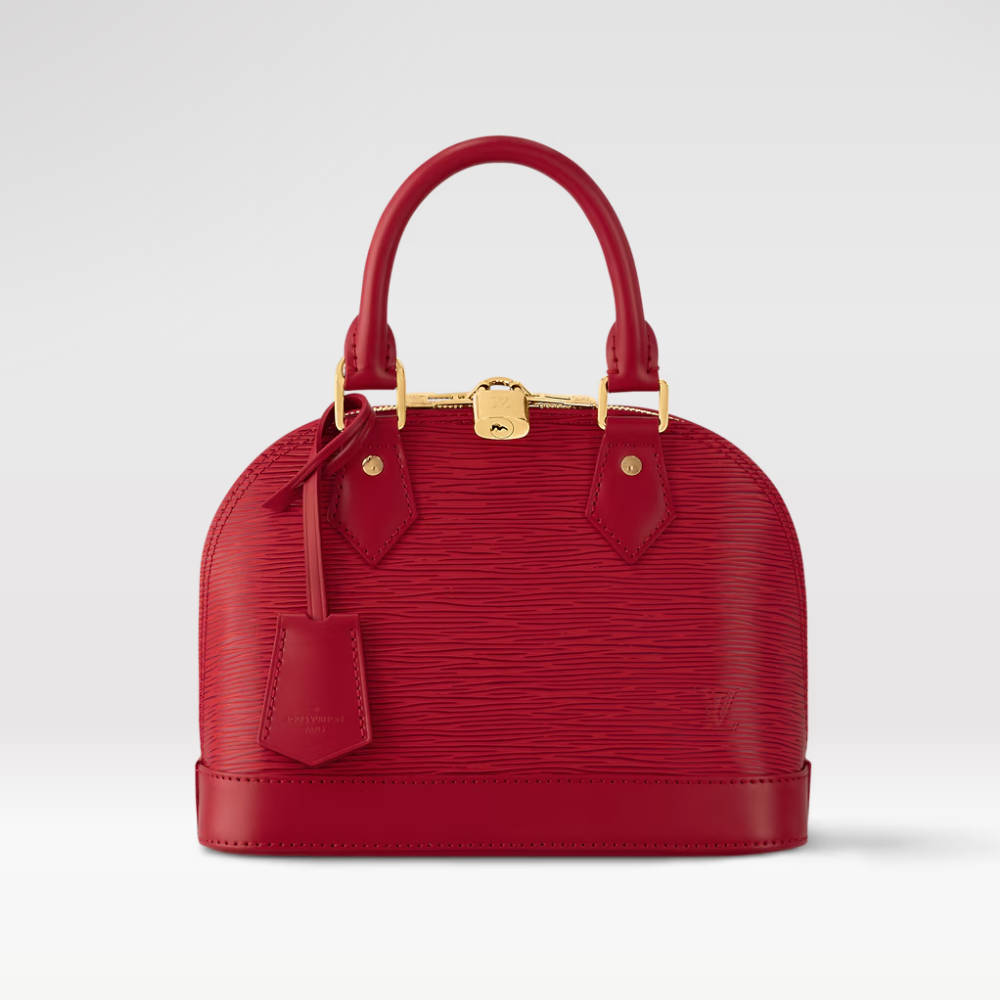 LOUIS VUITTON Alma BB Red