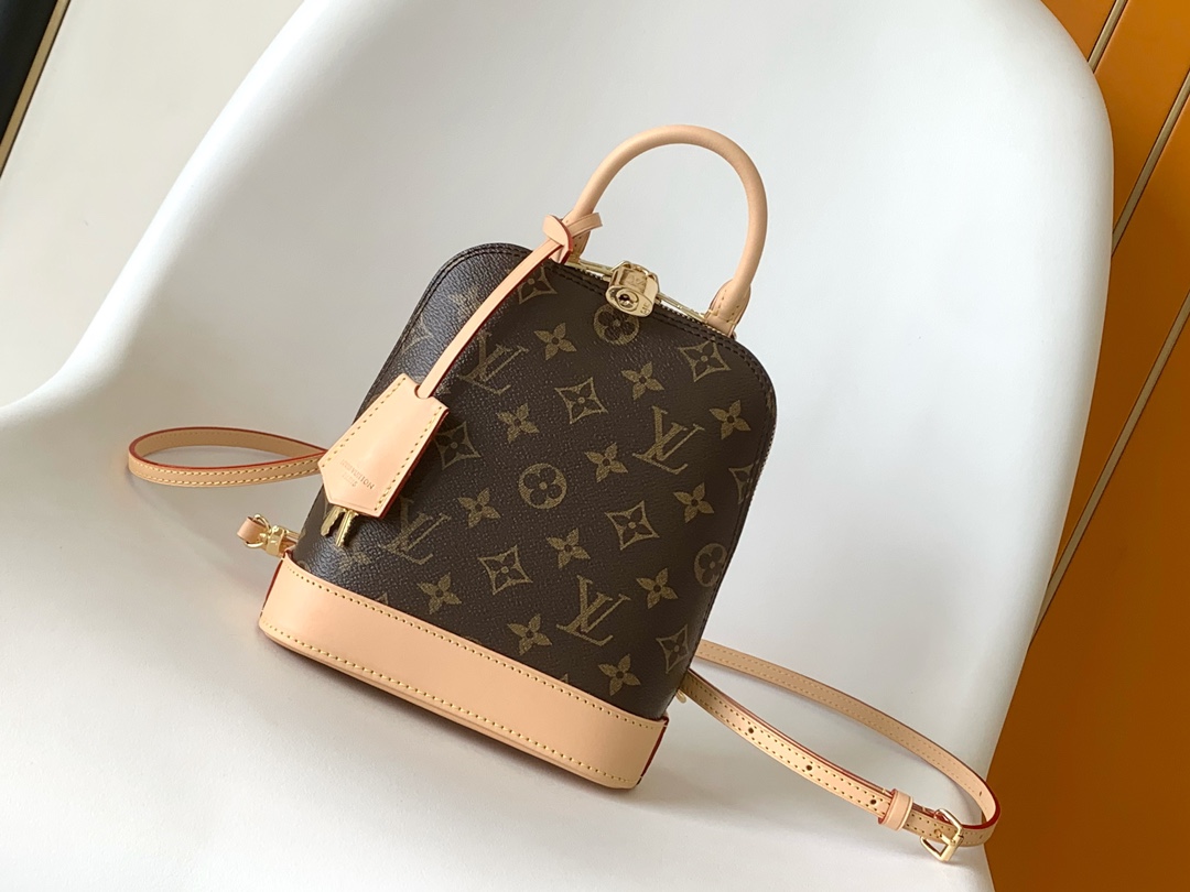 LOUIS VUITTON Alma Backpack Monogram