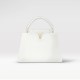 LOUIS VUITTON Capucines BB Snow White