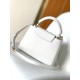 LOUIS VUITTON Capucines BB Snow White