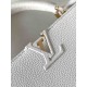 LOUIS VUITTON Capucines BB Snow White