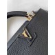 LOUIS VUITTON Capucines BB Black (golden finish)