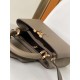 LOUIS VUITTON Capucines BB Galet Grey