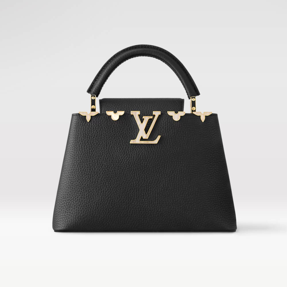 LOUIS VUITTON Capucines BB Black