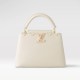 LOUIS VUITTON Capucines BB Pearly Cream