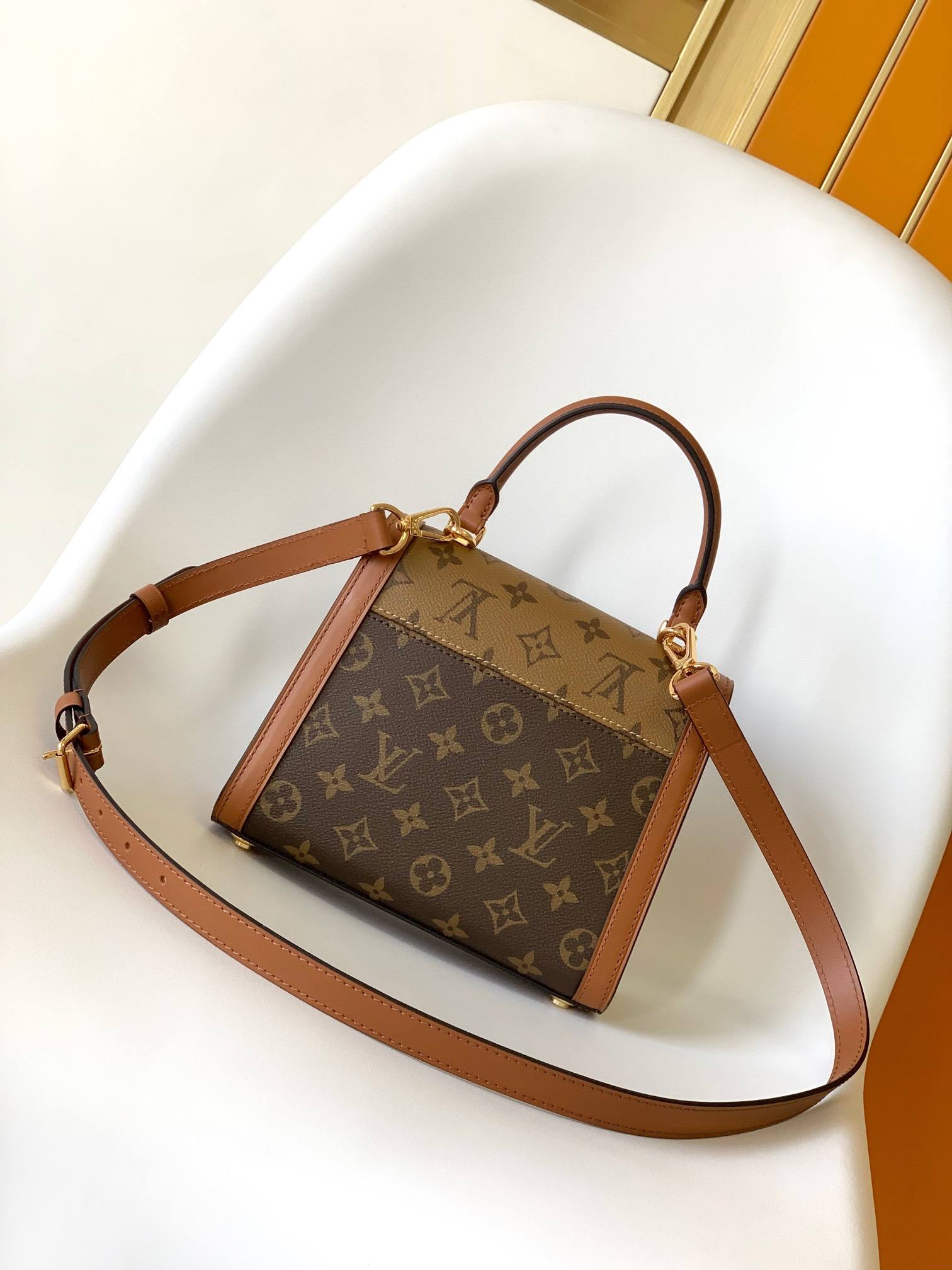 LOUIS VUITTON Dauphine Capitale Bag