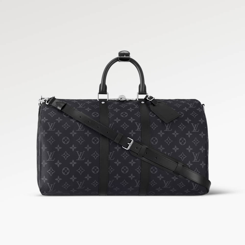 LOUIS VUITTON Keepall Bandoulière 45 Coated Canvas