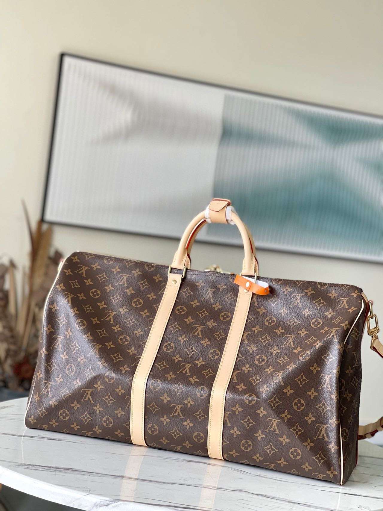 LOUIS VUITTON Keepall Bandoulière 55 Monogram