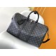 LOUIS VUITTON Keepall Bandoulière 55 Black