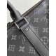 LOUIS VUITTON Keepall Bandoulière 55 Black