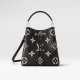 LOUIS VUITTON NéoNoé MM Bucket Bag  Black/Cream