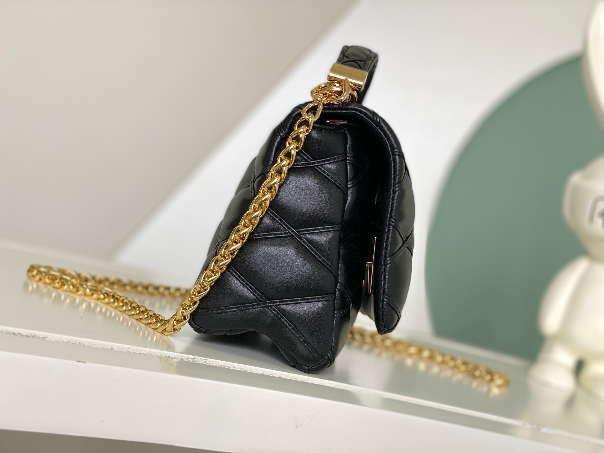 LOUIS VUITTON GO-14 MM Bag Black